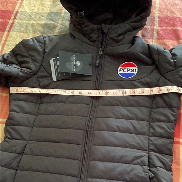Pepsi Women's Black Quilted Jacket - Picture 2 of 7